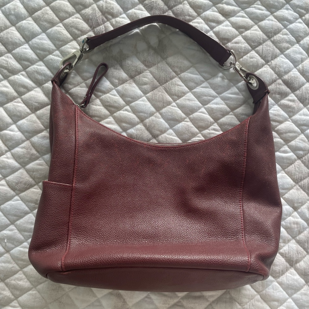 Longchamp maroon purse